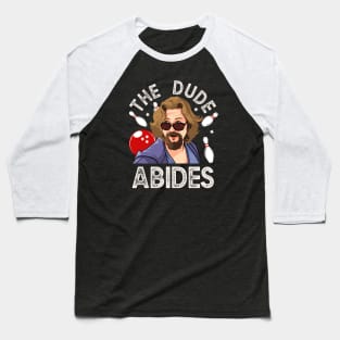 Big Lebowski, The Dude Abides Baseball T-Shirt